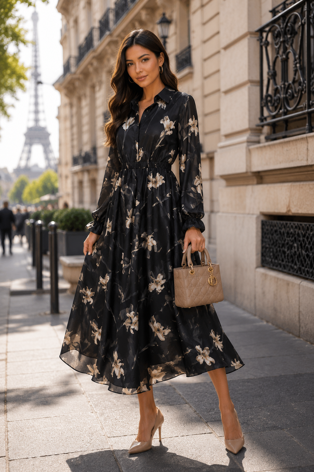 Lightweight sheer black