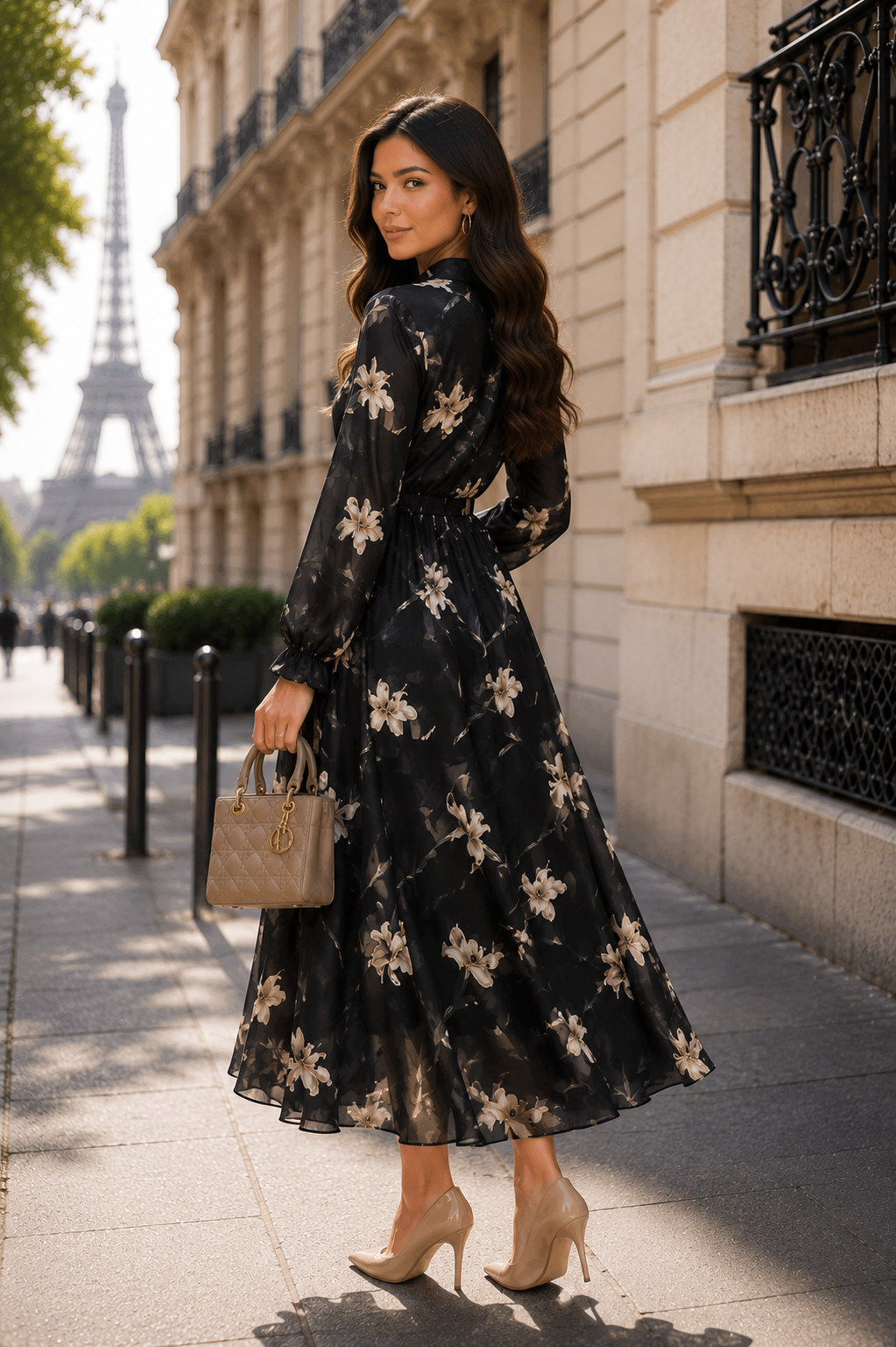 Lightweight sheer black