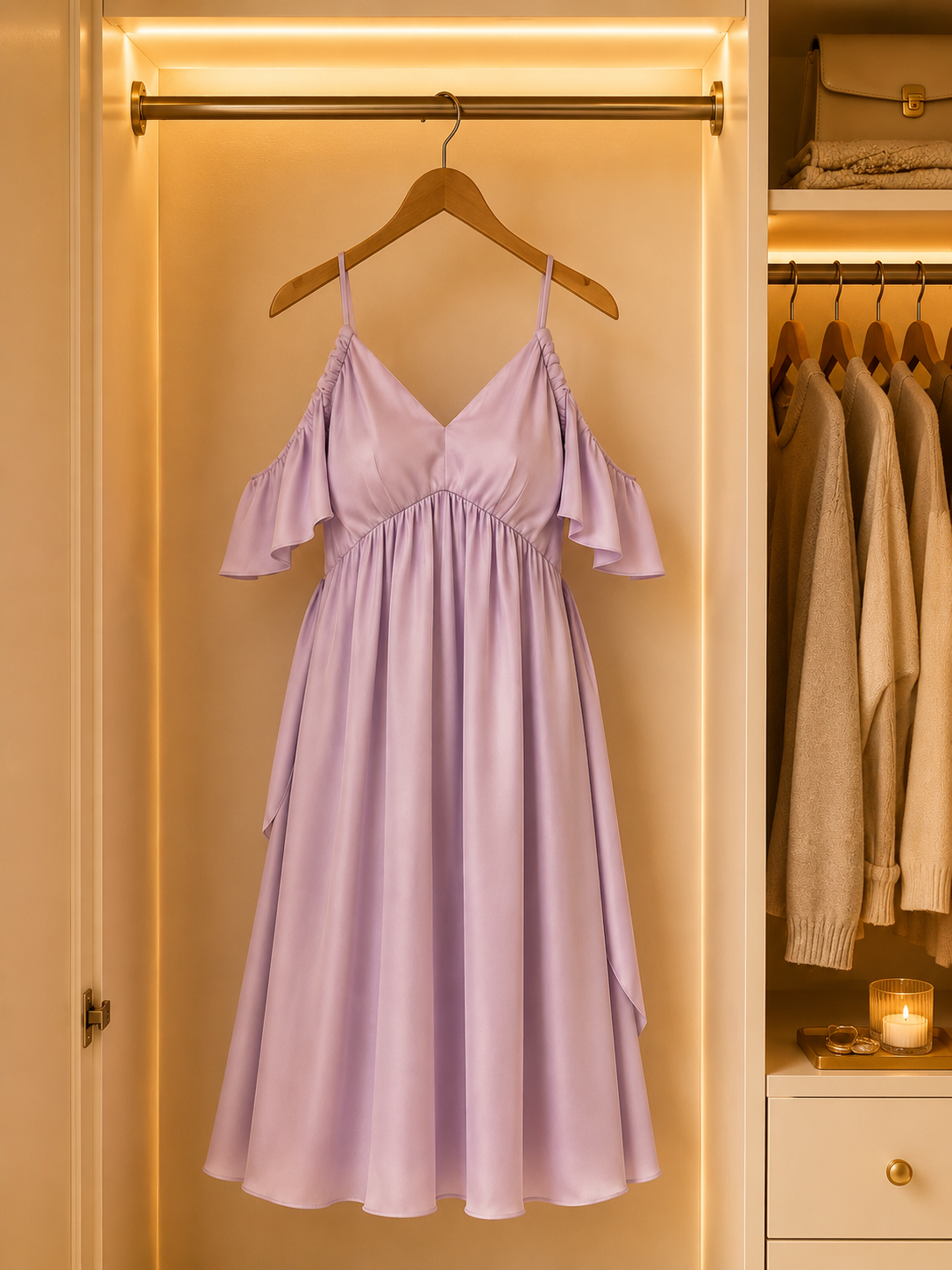 Graceful, feminine, and effortlessly elegant. Size S