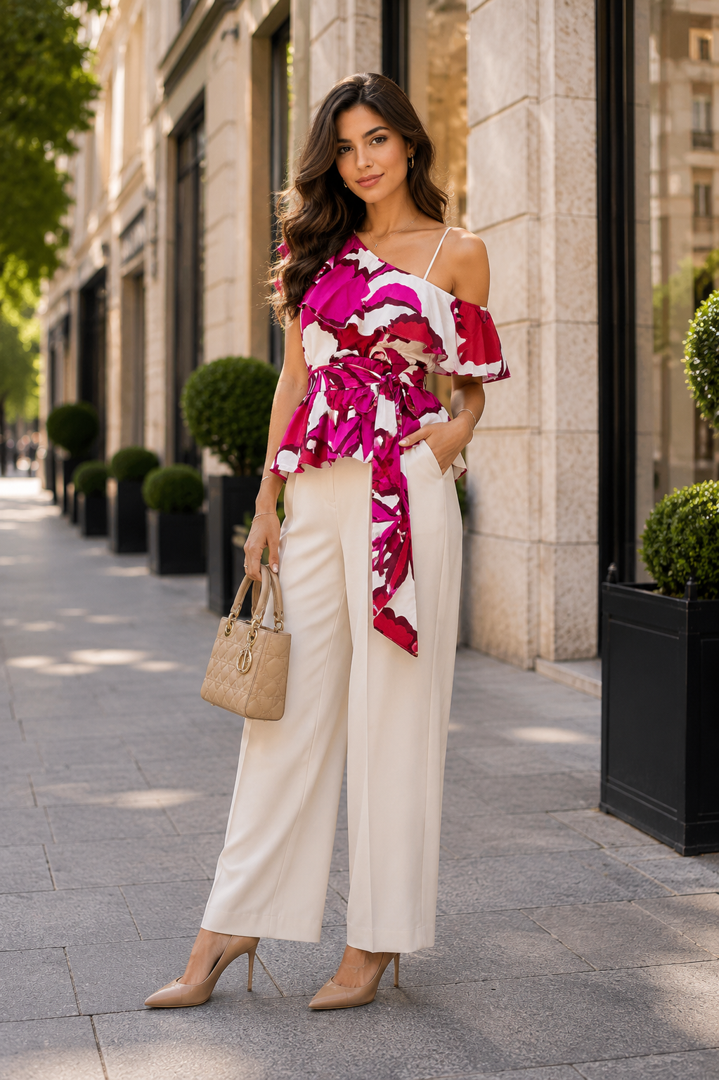 off-shoulder top