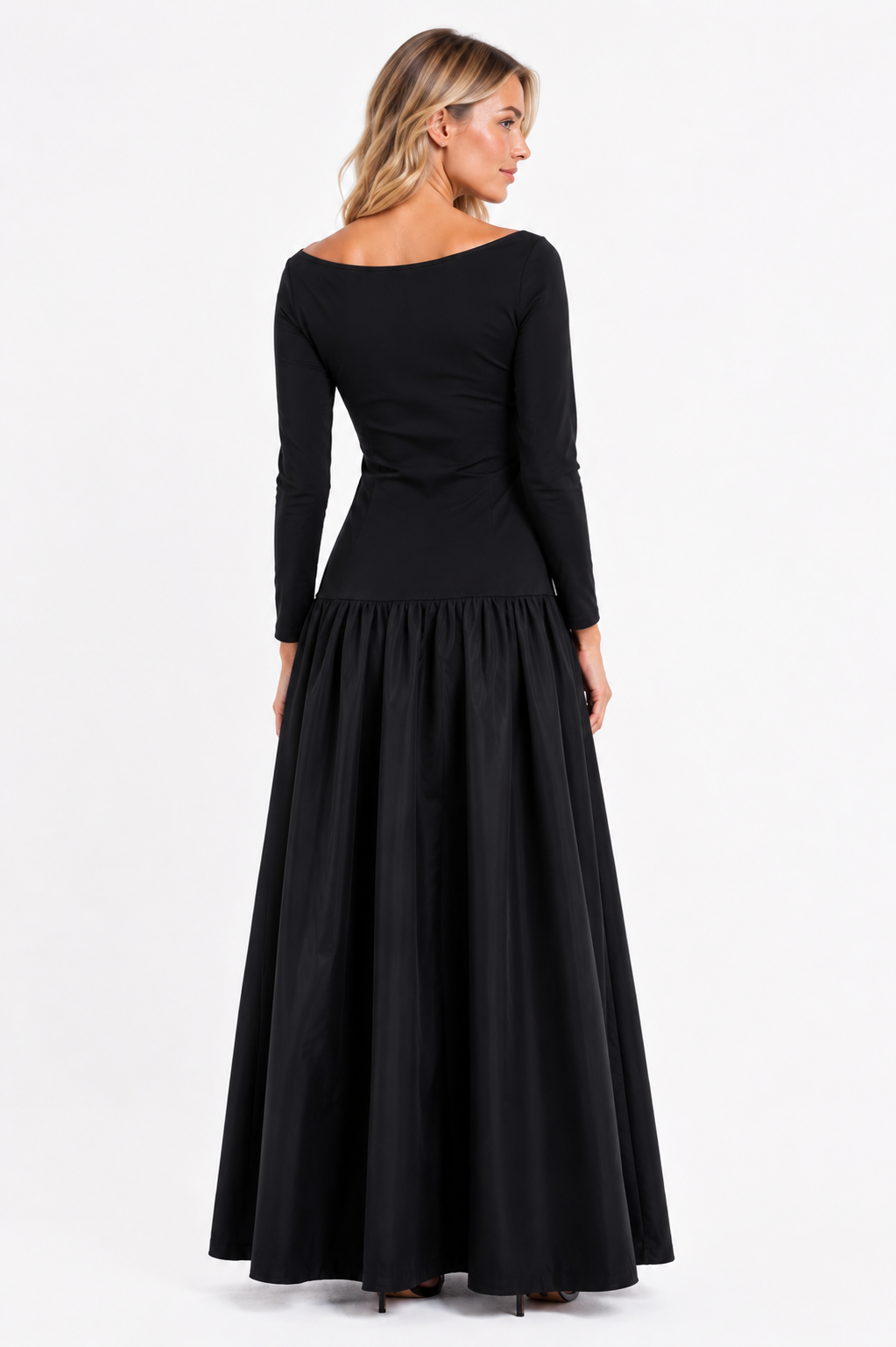 Elegant Black Maxi Dress Size 6
