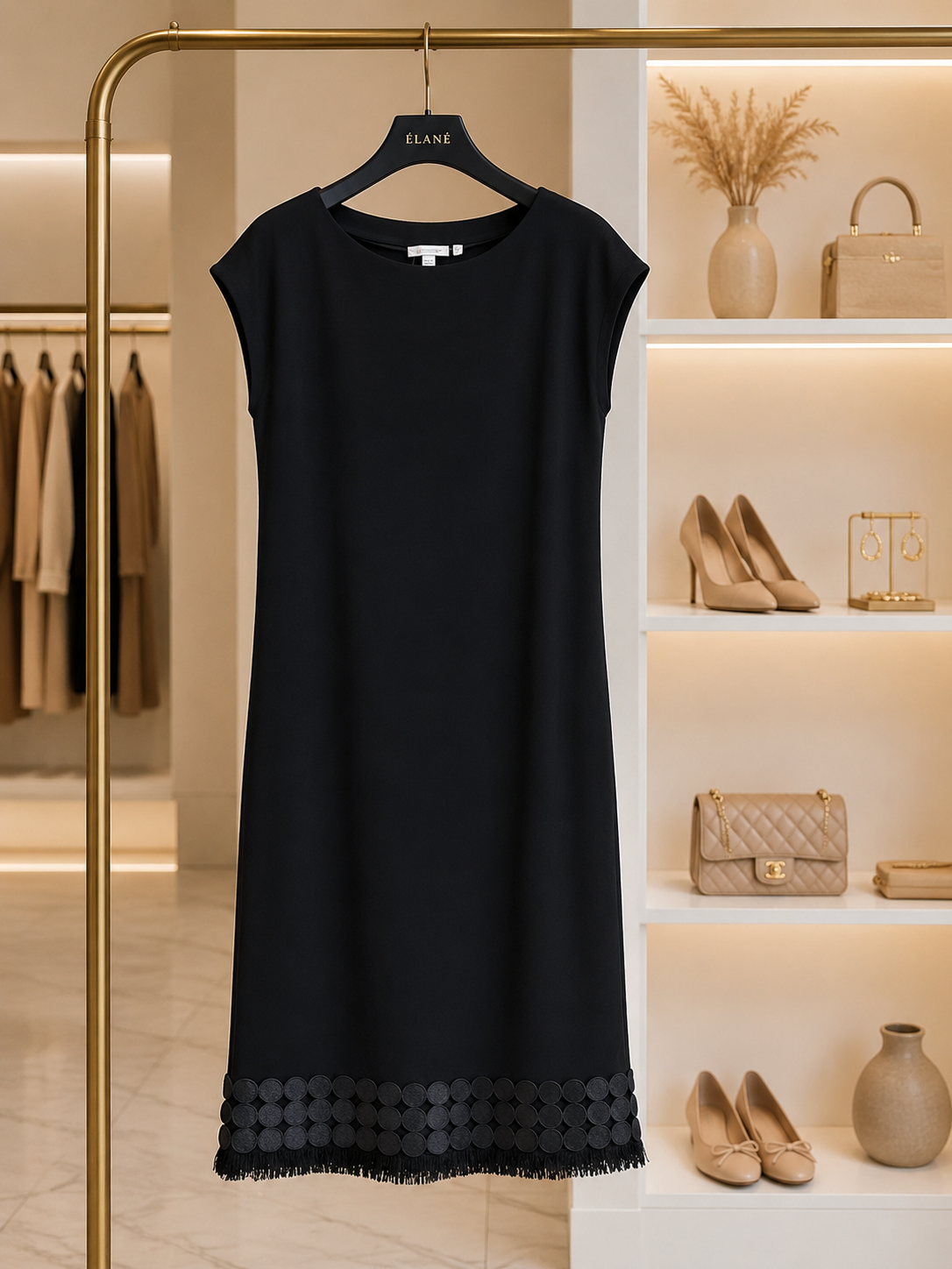 Black Shift Dress