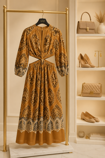 Unique boho inspired dress