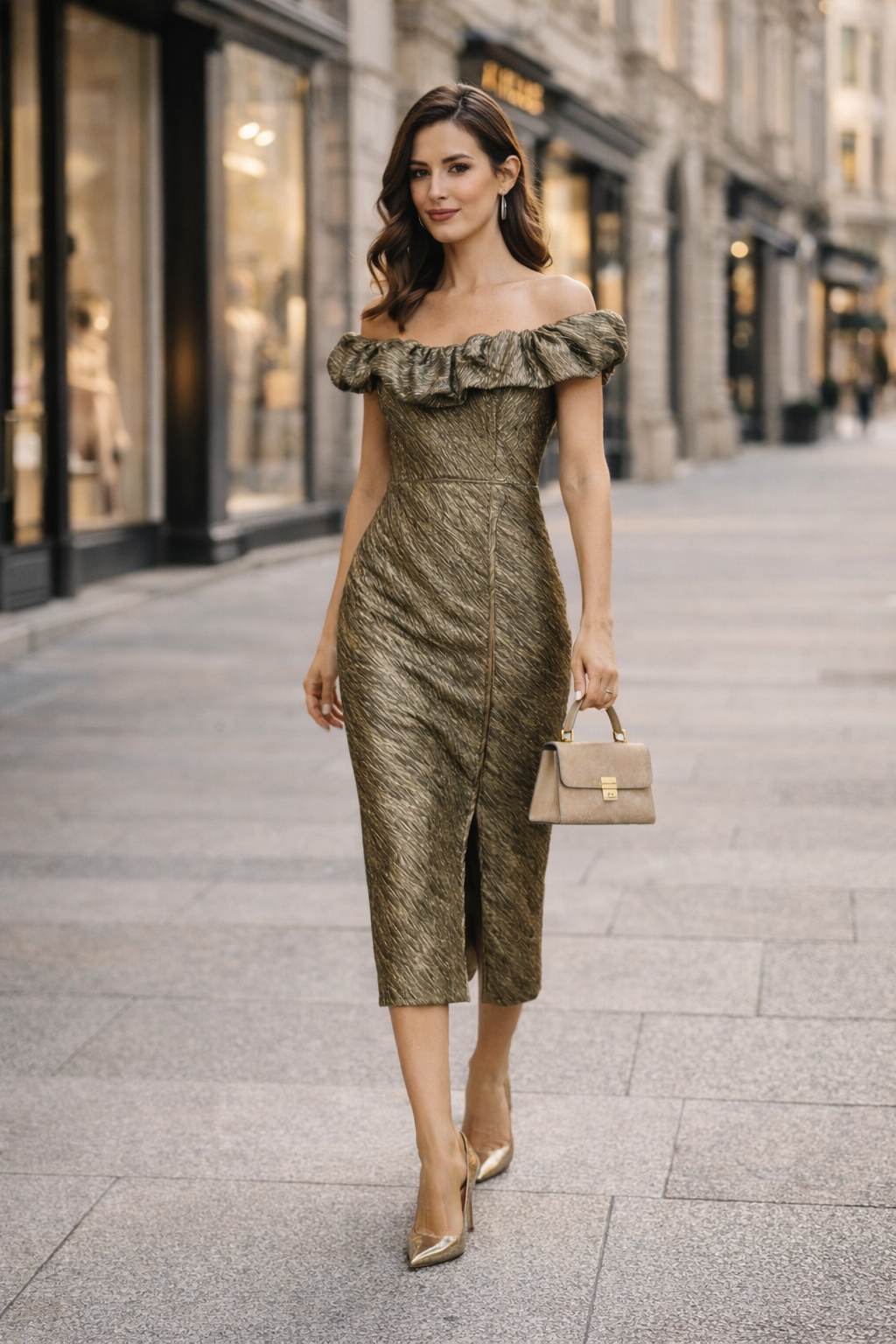 Elegant black off