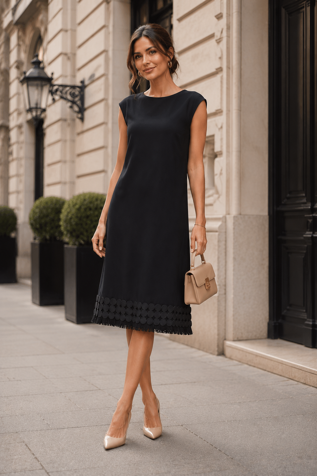 Black Shift Dress